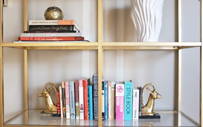 DIY GOLD HOLLYWOOD REGENCY SHELF – IKEA HACK