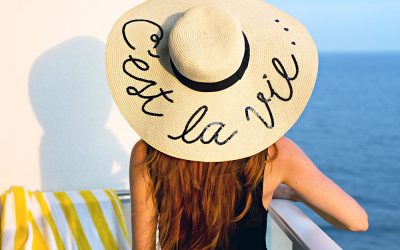 EUGENIA KIM STYLE SEQUIN SUN HAT TUTORIAL