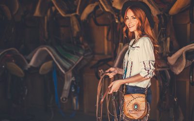 A GIRL, a HORSE and a TRAIL